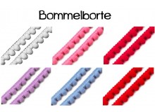 12mm Pompon Borte - Bommelborte